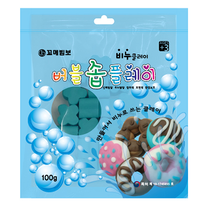 버블솝플레이/향기/하늘/100g