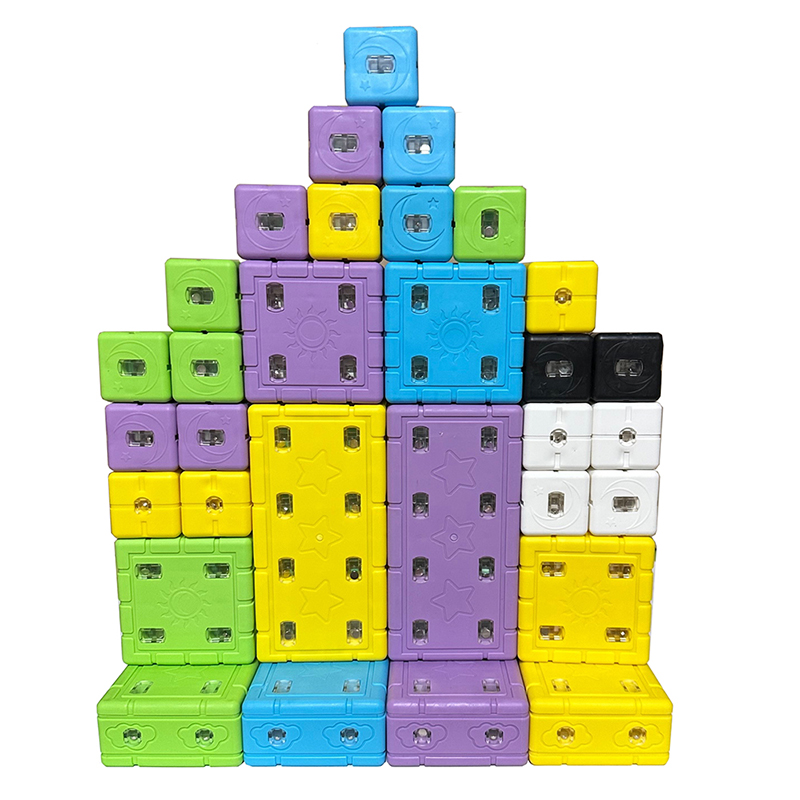 소프트회전자석블럭/혼합/88pcs