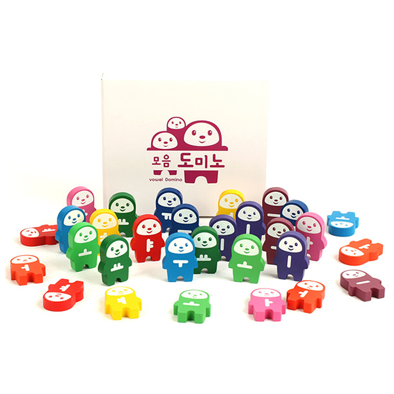 모음도미노/30pcs/WD