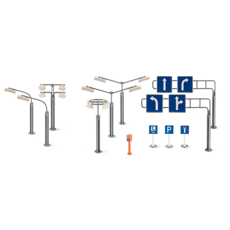 도로표지판과가로등세트/SK5594