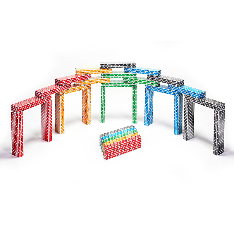 종이벽돌블럭/직사각기둥/25pcs/PD1823M
