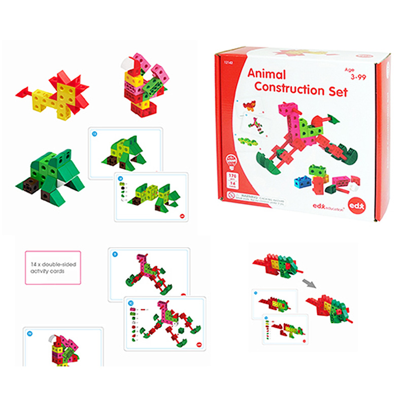 창의블럭세트/애니멀/184pcs/12142