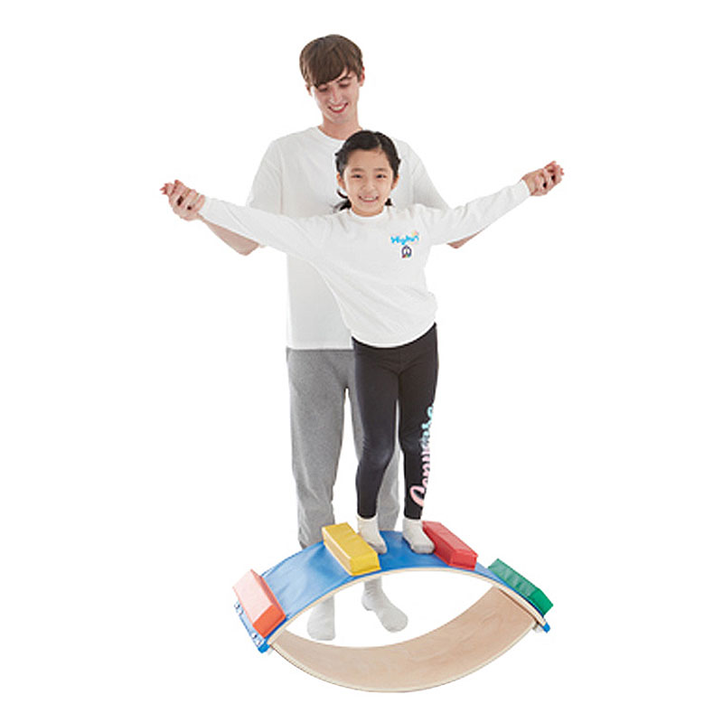 무지개밸런스보드/스퀘어형/2개