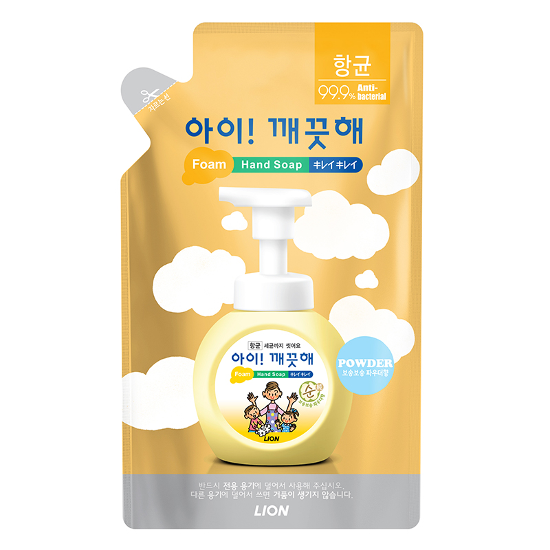 핸드워시/아이깨끗해/리필/파우더향