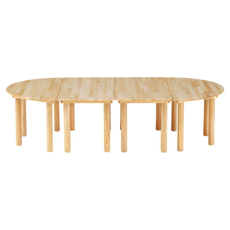 자작나무책상/H53cm/4개1세트