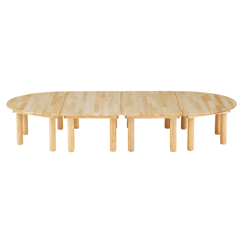 자작나무책상/H28cm/4개1세트