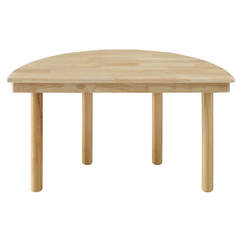 고무나무책상/대/H53cm/반원/1쪽