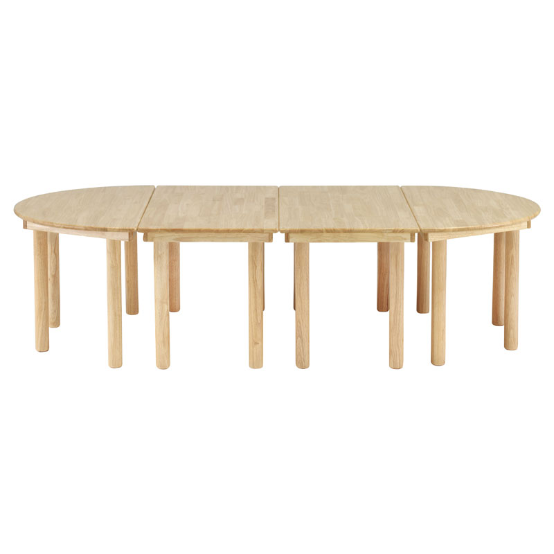 고무나무책상/대/H59cm/4개1세트