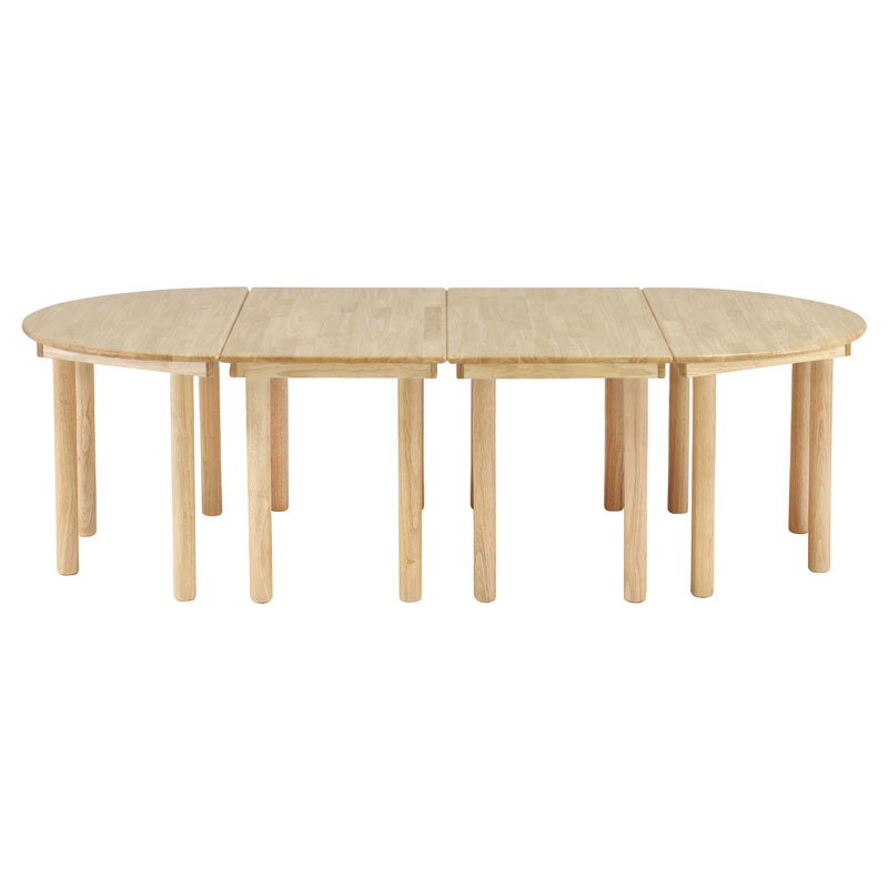 고무나무책상/대/H65cm/4개1세트