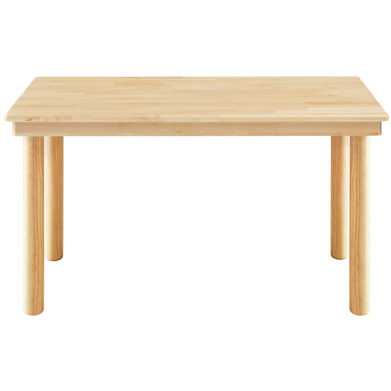 자작나무책상/H59cm/사각/1쪽