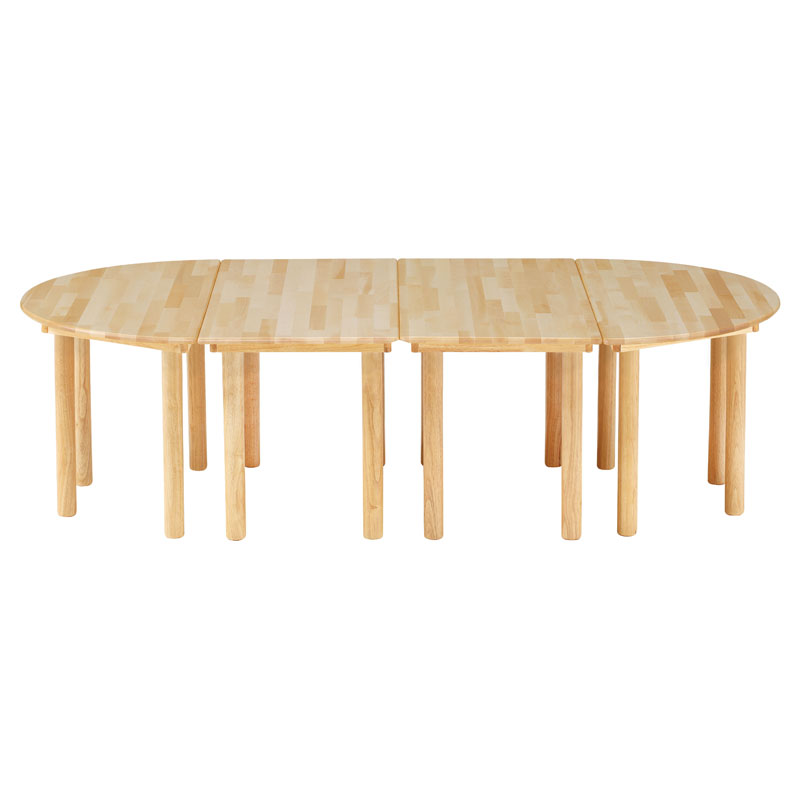 자작나무책상/대/H65cm/4개1세트