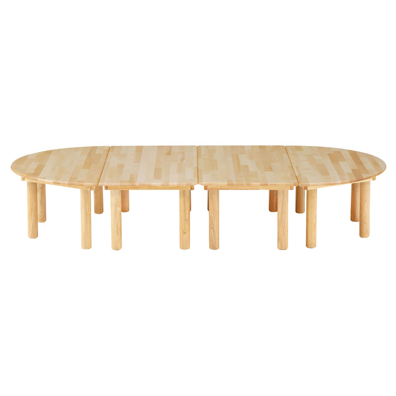 자작나무책상/H35cm/4개1세트