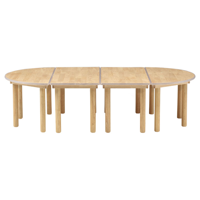 고무나무책상/안전몰딩/53cm/4개1세트