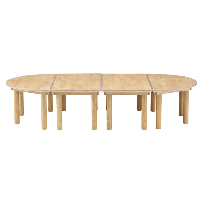 고무나무책상/안전몰딩/28cm/4개1세트