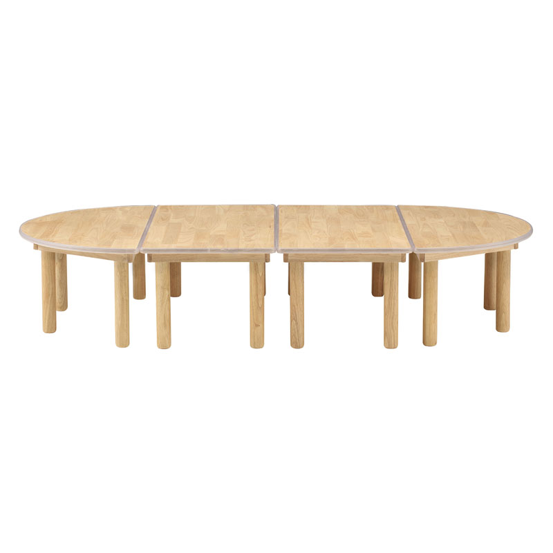 고무나무책상/안전몰딩/23cm/4개1세트