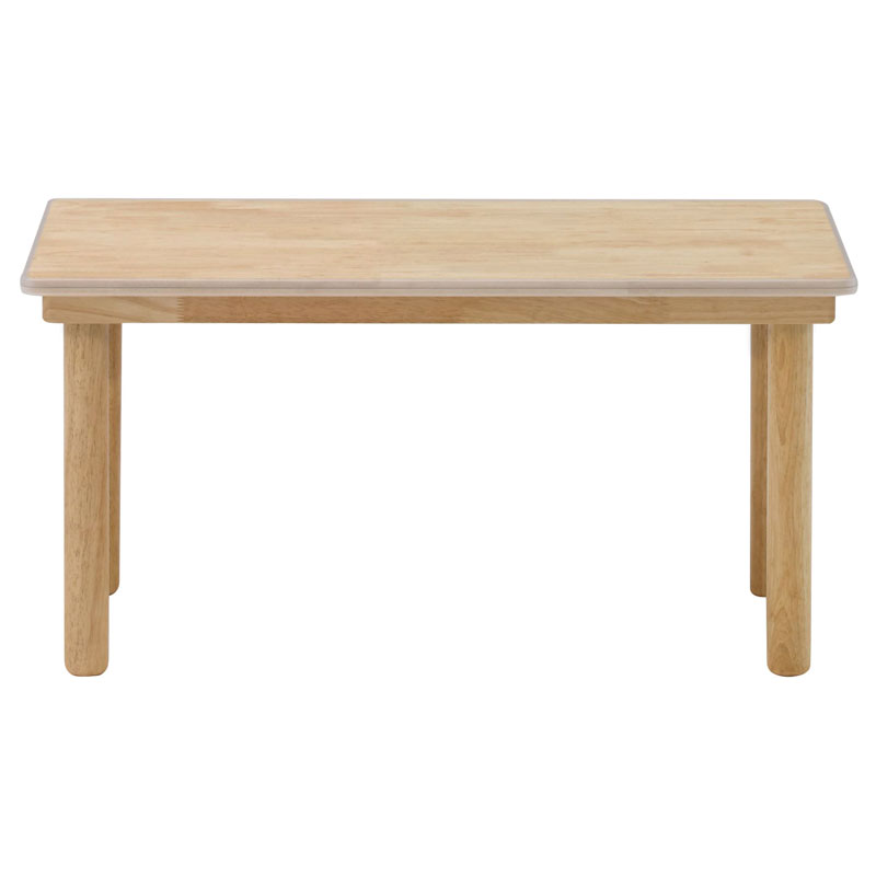 고무나무책상/안전몰딩/50cm/사각/1쪽