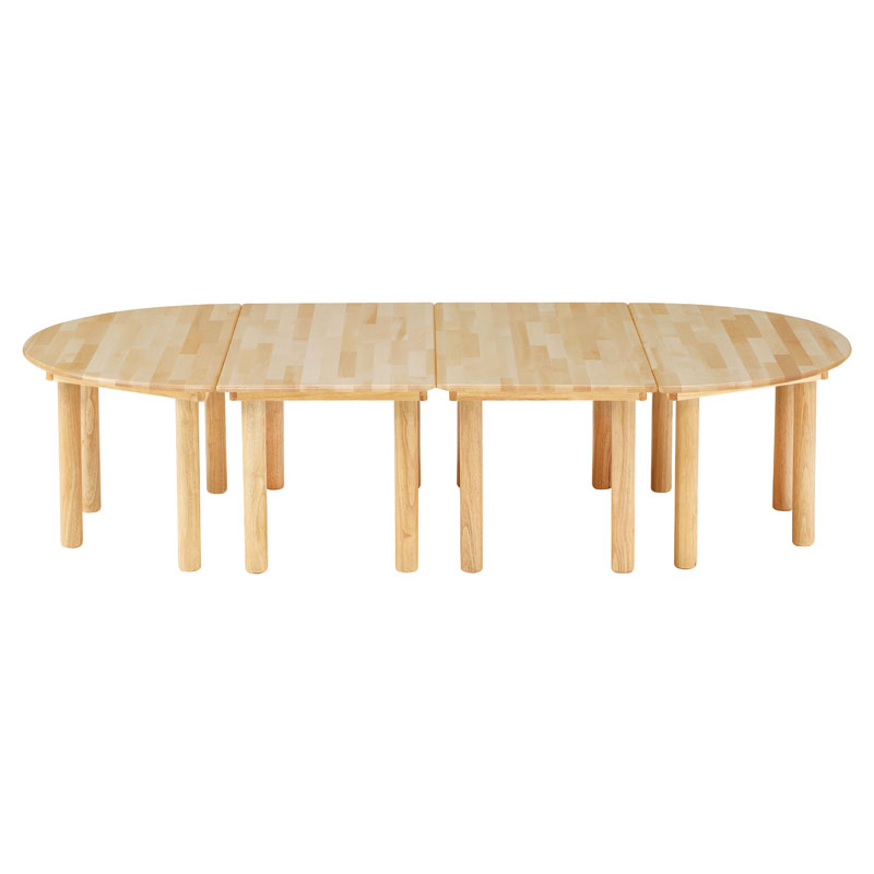 자작나무책상/H50cm/4개1세트