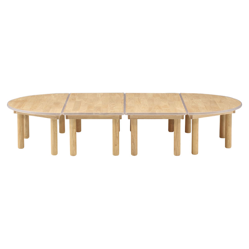고무나무책상/안전몰딩/20cm/4개1세트
