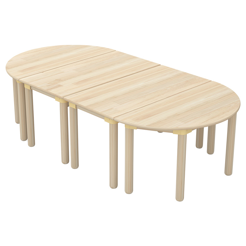 고무나무책상/캡형/H51.3cm/4개1세트