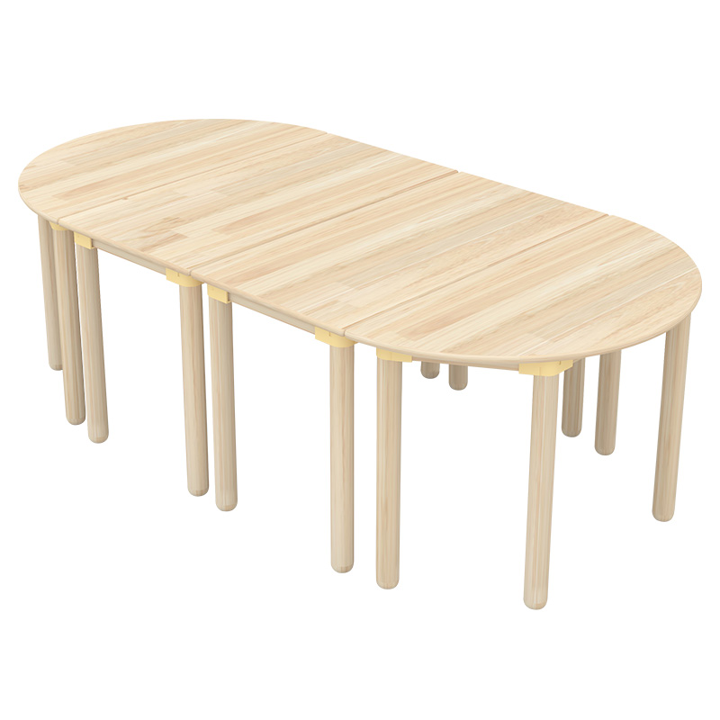 고무나무책상/캡형/H66.3cm/4개1세트
