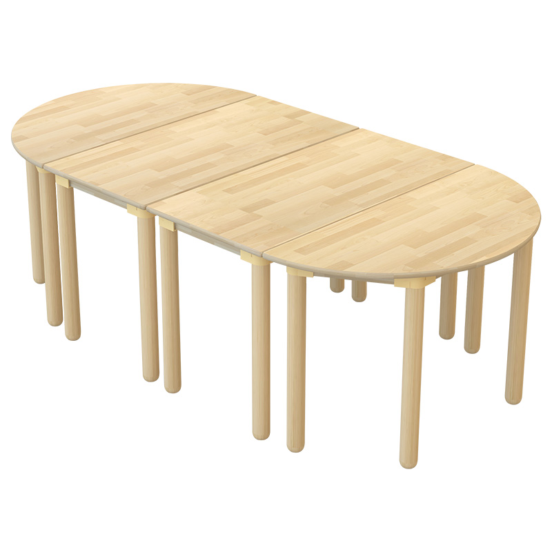 자작나무책상/캡형/H66.3cm/4개1세트