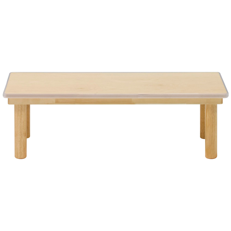 자작합판책상/안전몰딩/H28cm/사각/1쪽