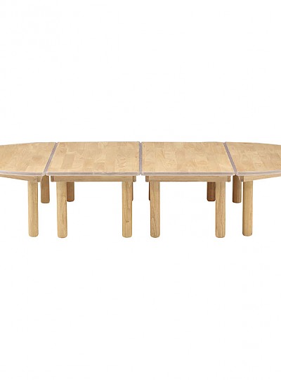 고무나무책상/안전몰딩/20cm/4개1세트