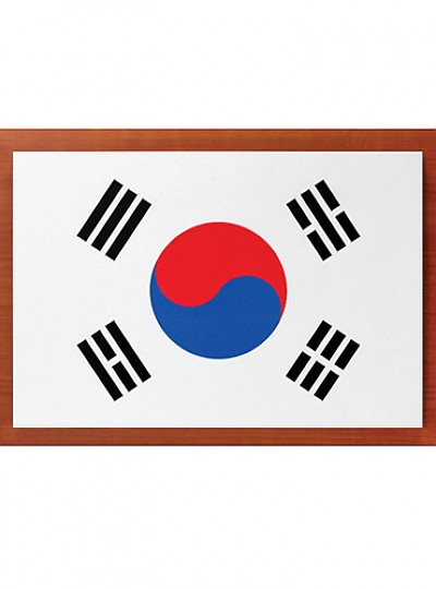 족자형태극기/중