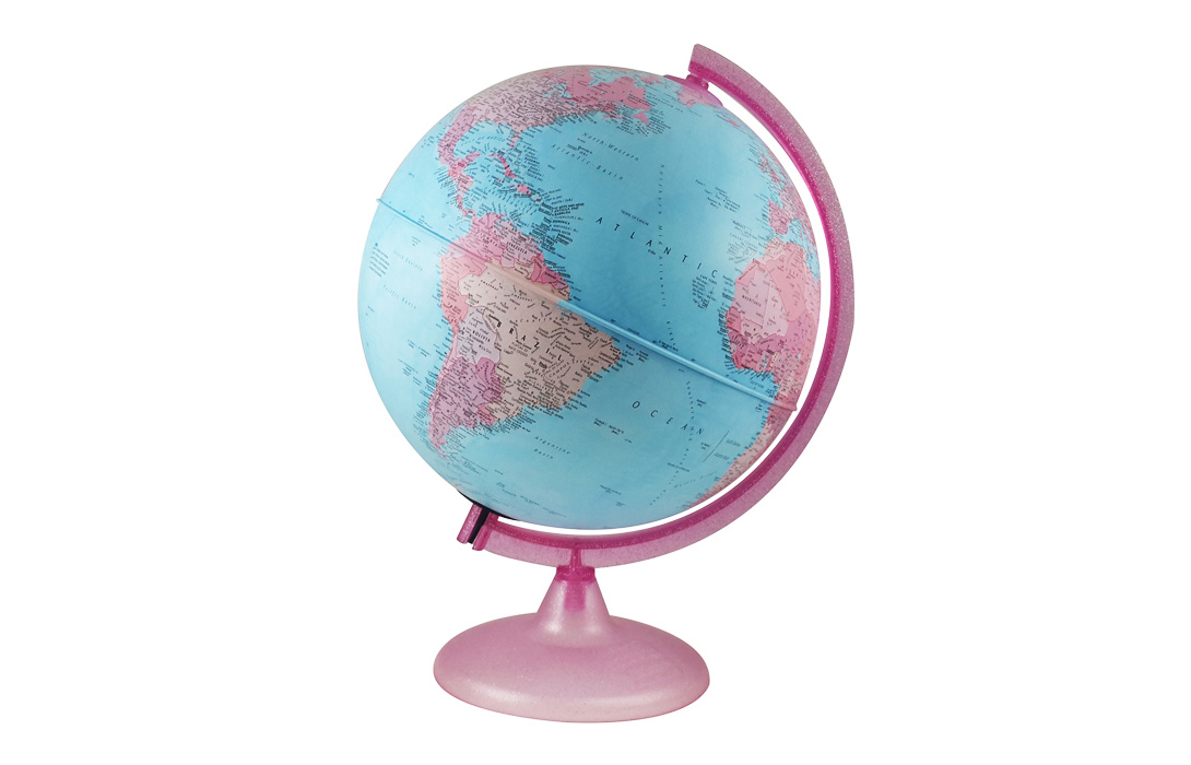지구본-핑크25cm(usb)