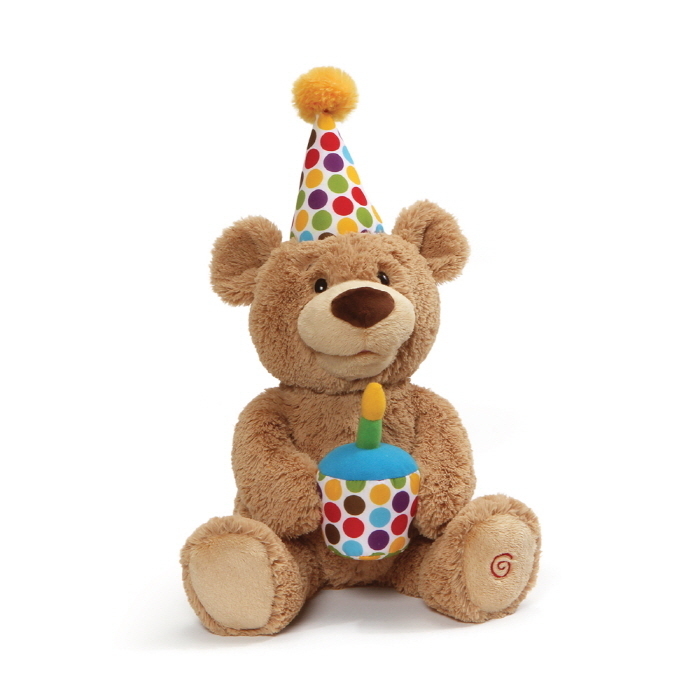 건드작동완구노래하는 생일축하 곰돌이 30cm (AAx3 포함)
